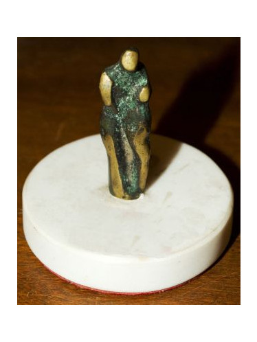 Peso de papel de bronze