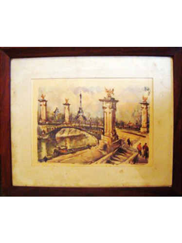 Aquarela - Autor: H Giraro