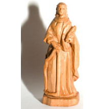 Sta. Cecília entalhada em madeira