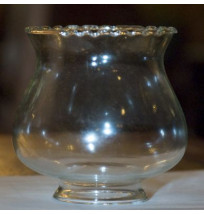 Cúpula de vidro transparente