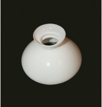 Cúpula de Vidro leitosa Lampião 16