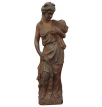 Estátua Verão de ferro fundido
