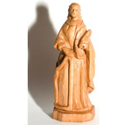 Sta. Cecília entalhada em madeira
