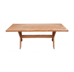 Mesa de Madeira de Demolição 