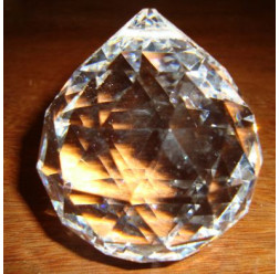 Bola de Cristal Lapidada - Grande
