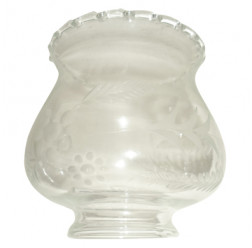 Cúpula cristal lapidada