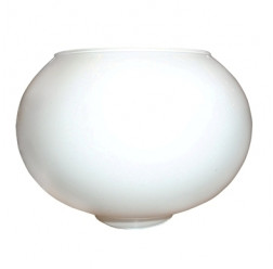Cúpula de vidro leitosa