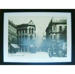 Gravura - Largo São Bento 1905