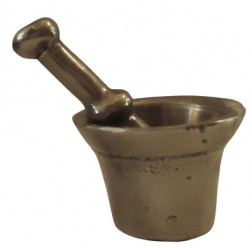 Mini pilão de prata 90