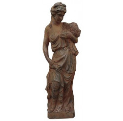 Estátua Verão de ferro fundido